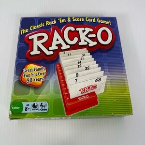 Rack-O Game Hasbro Winning Moves Games 2013 100% Complete Racko